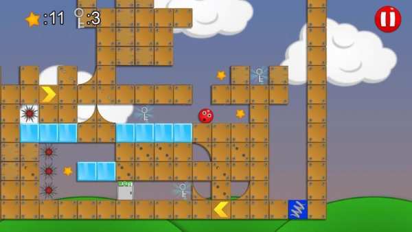 Red Ball Roll screenshot 2