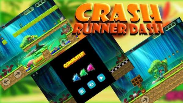 Crash Runner Dash скриншот 1