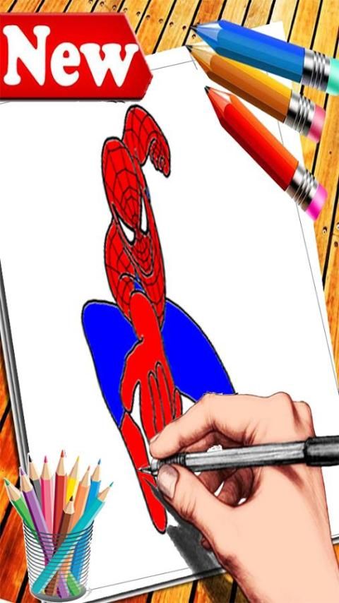 How To Draw Spiderman -Step By Step скриншот 3