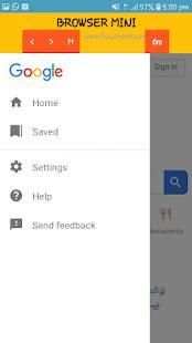 Browser MINI screenshot 2