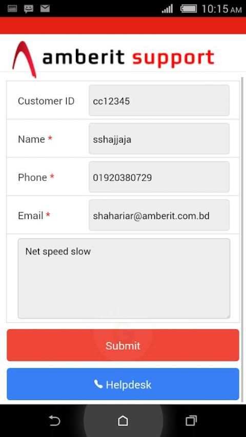 AmberIT Helpdesk screenshot 2
