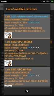WiFi Analyzer Classic स्क्रीनशॉट 5
