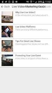 Live Video Marketing screenshot 6