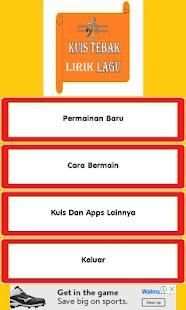 Tebak Lirik Lagu screenshot 4
