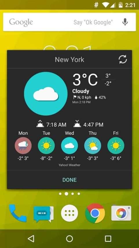 Chronus: Sthul Weather Icons screenshot 1