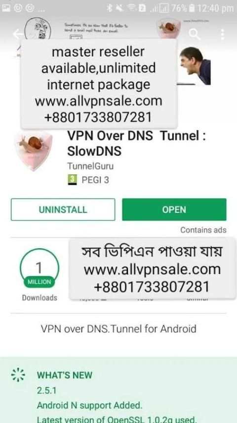 SlowDNS Internet screenshot 2