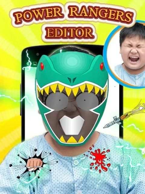 Rangers Super Ninja Steel Photo Editor screenshot 3