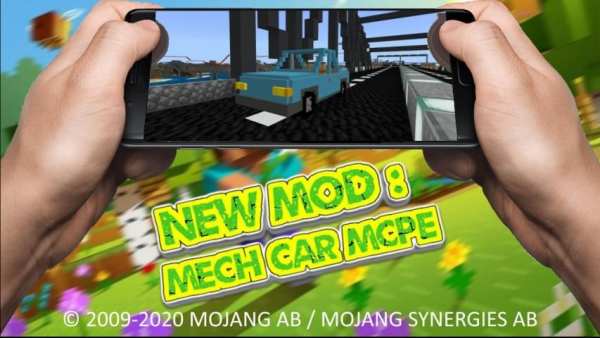 New Mod : Mech Car MCPE screenshot 5