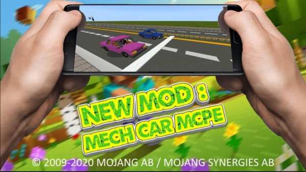 New Mod : Mech Car MCPE screenshot 3