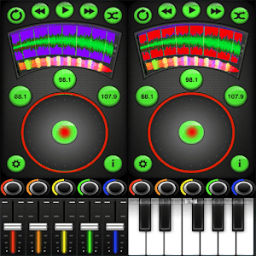 ikon Real DJ Mixer - Turntables Loops Pad