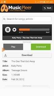 MusicPleer - Free Online Music App screenshot 3