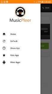 MusicPleer - Free Online Music App screenshot 1