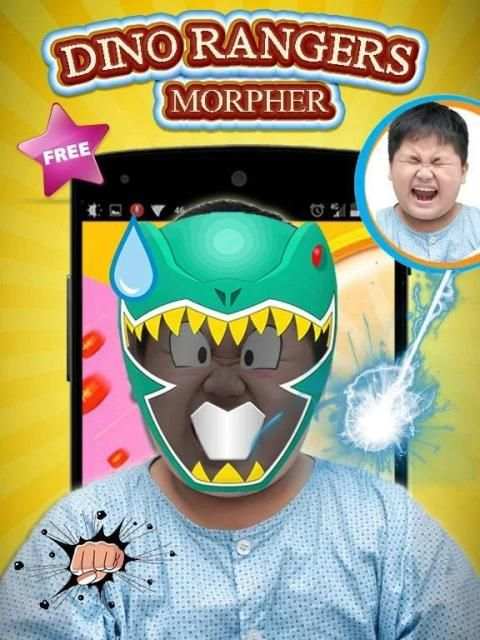 Dino Rangers Face Morpher screenshot 4