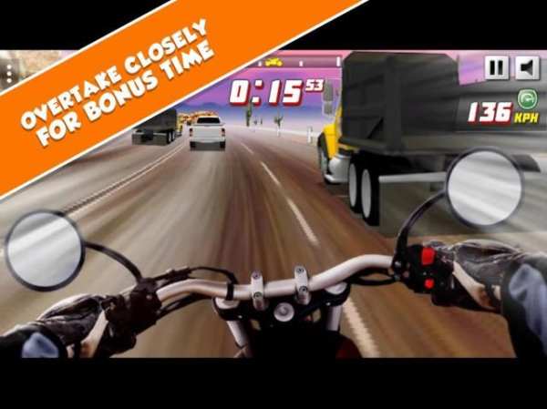 Highway Rider Extreme - 3D Motorbike Racing Game स्क्रीनशॉट 3