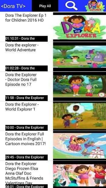 Dora Cartoon screenshot 1
