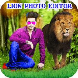 Lion Photo Editor Frame आइकन