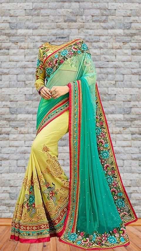 Women Saree Photo Suit screenshot 2