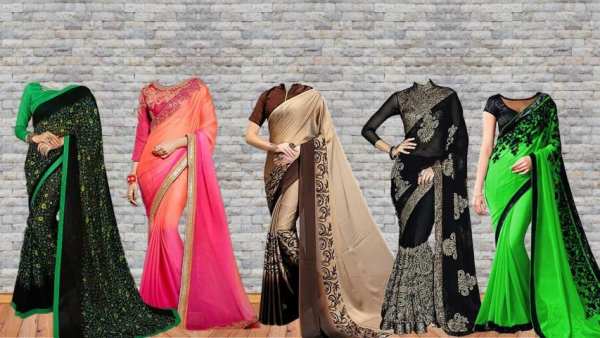 Women Saree Photo Suit screenshot 1