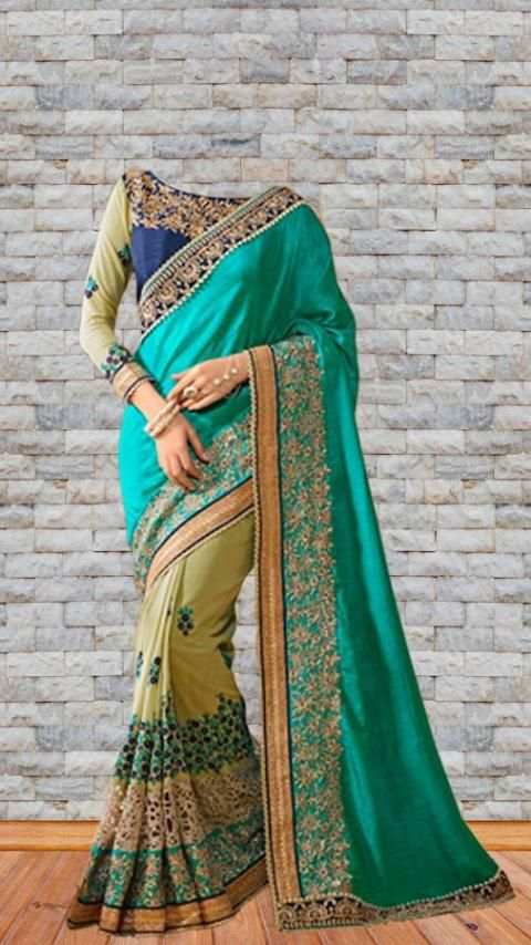Women Saree Photo Suit screenshot 4