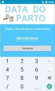 Calculadora Data do Parto screenshot 2
