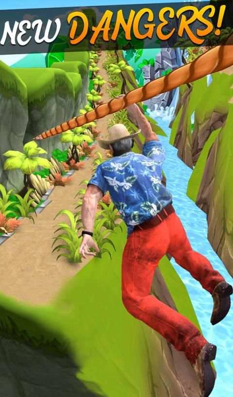 Endless Run Temple Volcano Island स्क्रीनशॉट 2