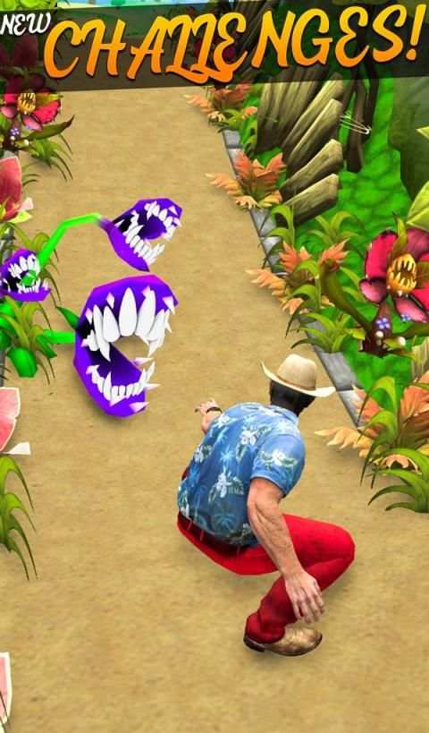 Endless Run Temple Volcano Island स्क्रीनशॉट 4
