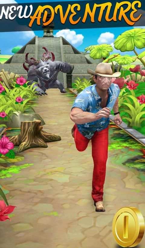 Endless Run Temple Volcano Island स्क्रीनशॉट 5