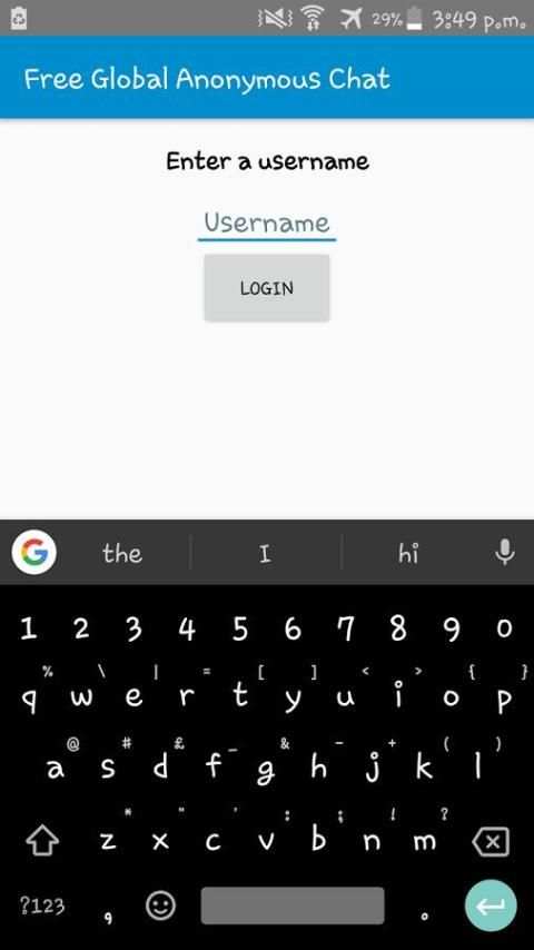Free Global Anonymous Chat screenshot 2