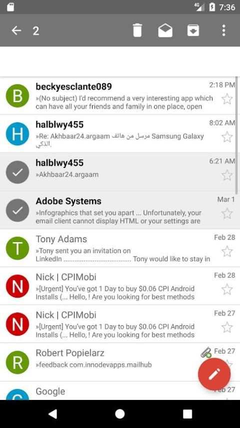 Email for Gmail App - Google Mail screenshot 5