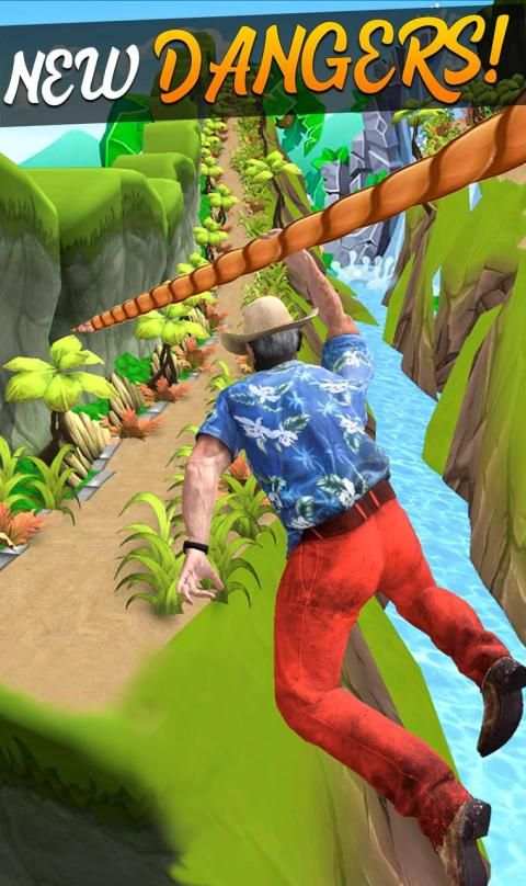 Endless Run Temple Volcano Island स्क्रीनशॉट 9