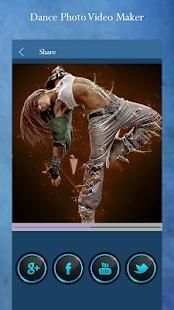 Dance Photo Video Maker screenshot 1