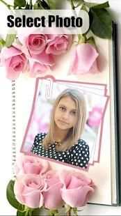 Rose Flower Photo Frames : Flower Photo Editor HD screenshot 6