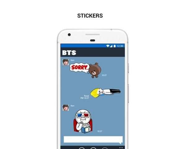 New BTS Messenger Gold screenshot 1