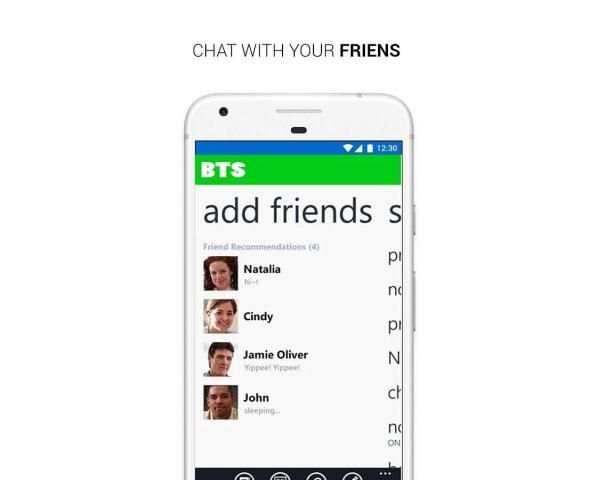 New BTS Messenger Gold screenshot 2