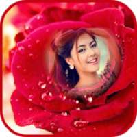 ikon Rose Flower Photo Frames : Flower Photo Editor HD