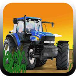 Real Plow Harvester Tractor Farming Simulator 2018