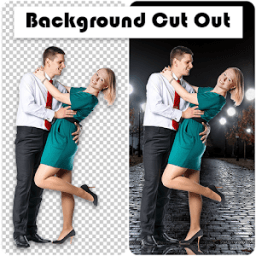 Background Eraser Cut out आइकन