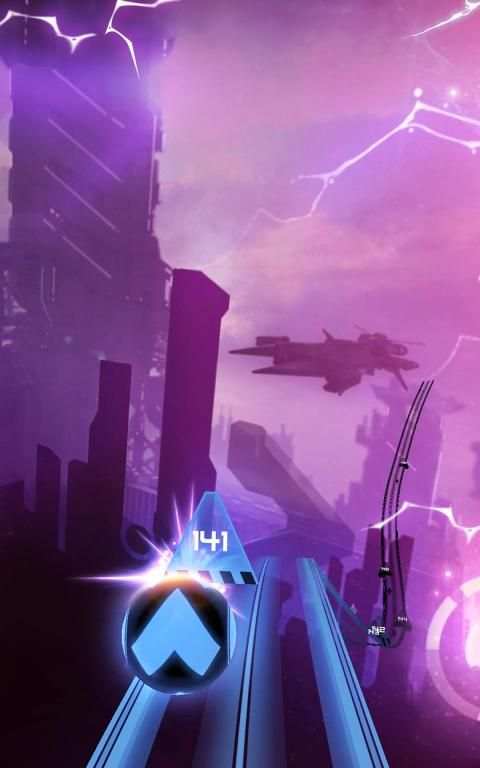 Infinity Run: Rush Balls On Rhythm Roller Coaster स्क्रीनशॉट 13