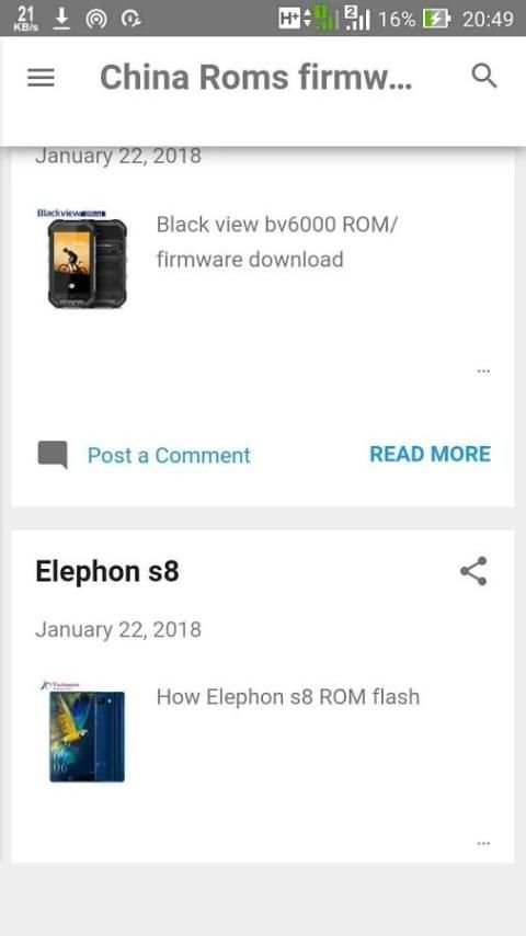 CHINA ROMS FIRMWARE ANDROID screenshot 2
