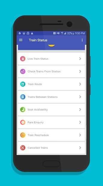 NTES - Indian Railway Enquiry System स्क्रीनशॉट 2