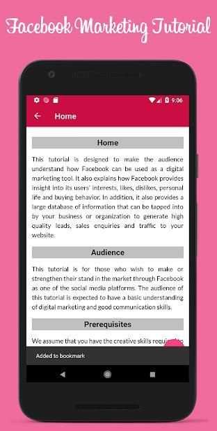 Learn Facebook Marketing Offline screenshot 2