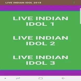LIVE INDIAN IDOL 2018 screenshot 3