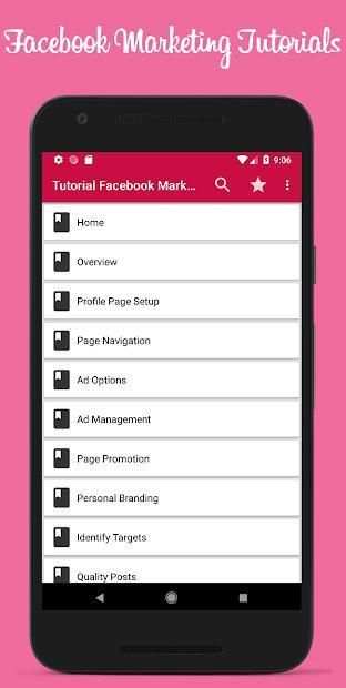 Learn Facebook Marketing Offline screenshot 1