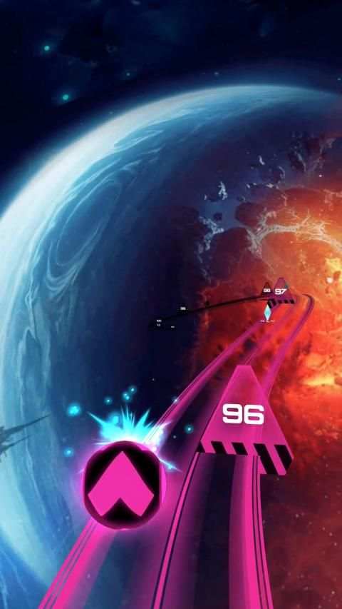Infinity Run: Rush Balls On Rhythm Roller Coaster स्क्रीनशॉट 28