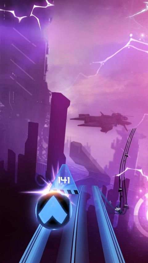 Infinity Run: Rush Balls On Rhythm Roller Coaster स्क्रीनशॉट 30