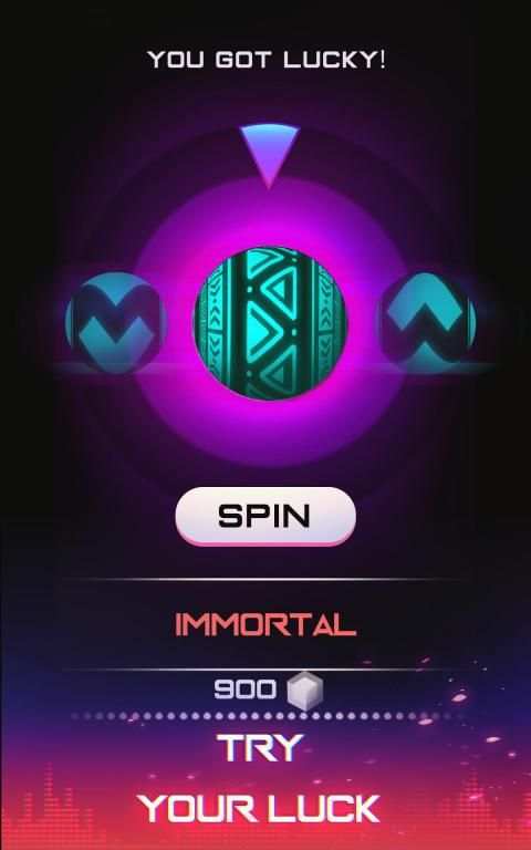 Infinity Run: Rush Balls On Rhythm Roller Coaster स्क्रीनशॉट 4