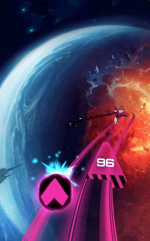 Infinity Run: Rush Balls On Rhythm Roller Coaster स्क्रीनशॉट 11