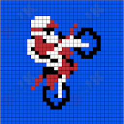 ikon Экстремальные мотогонки Nes