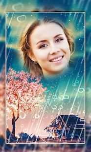 Rain Photo Frames - వర్షం ఫోటో ఫ్రేమ్స్ screenshot 1