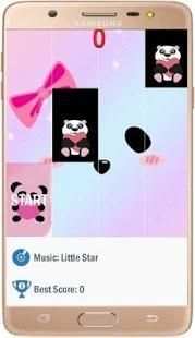 Pink Panda Piano Tiles screenshot 1